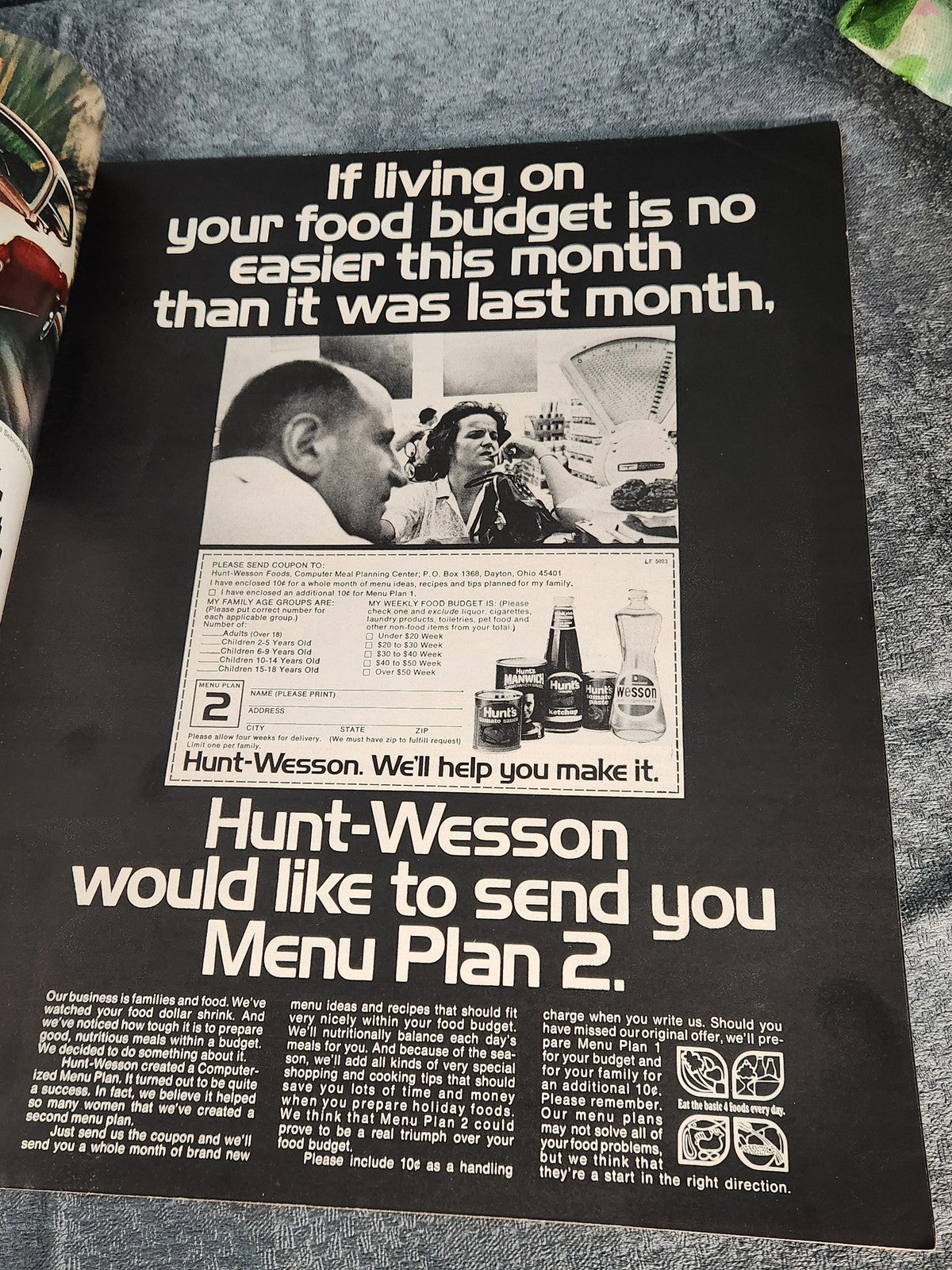 Vintage Life Dick Cavett Reagan The Big Conservative Pitch Magazine 1970 USA