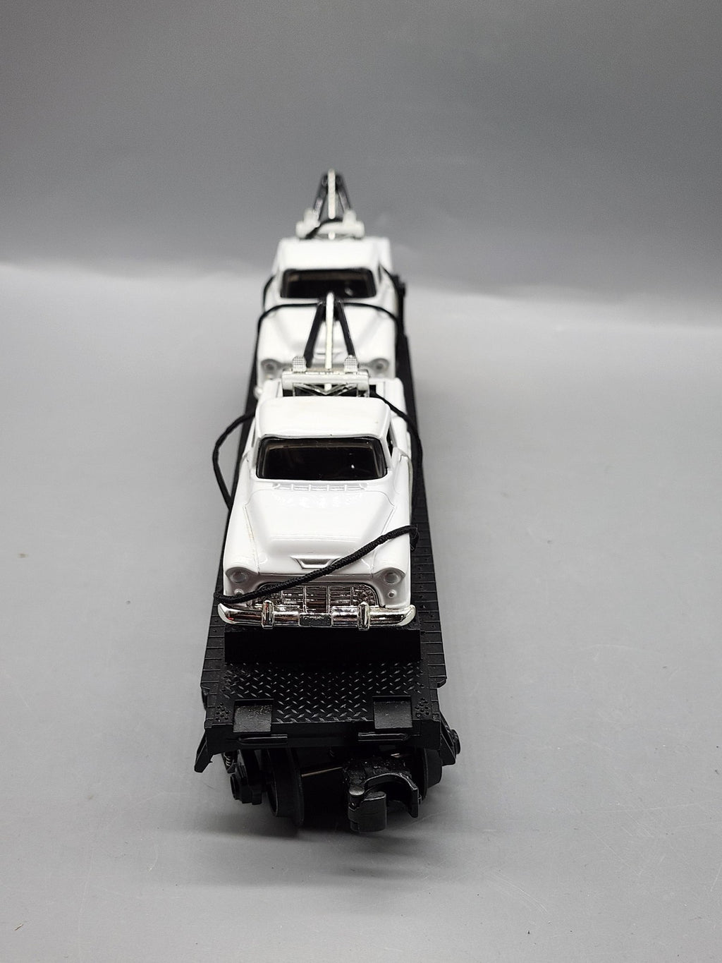 MTH O Gauge Service Center Flat Car 2 Union 76 Tow Trucks 3-Rail Advertising