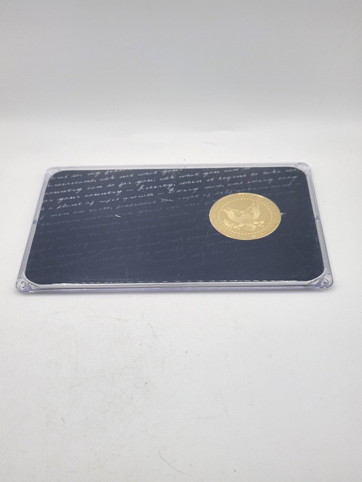 John F Kennedy Presidential Leadership Gold Medal American Mint 9999
