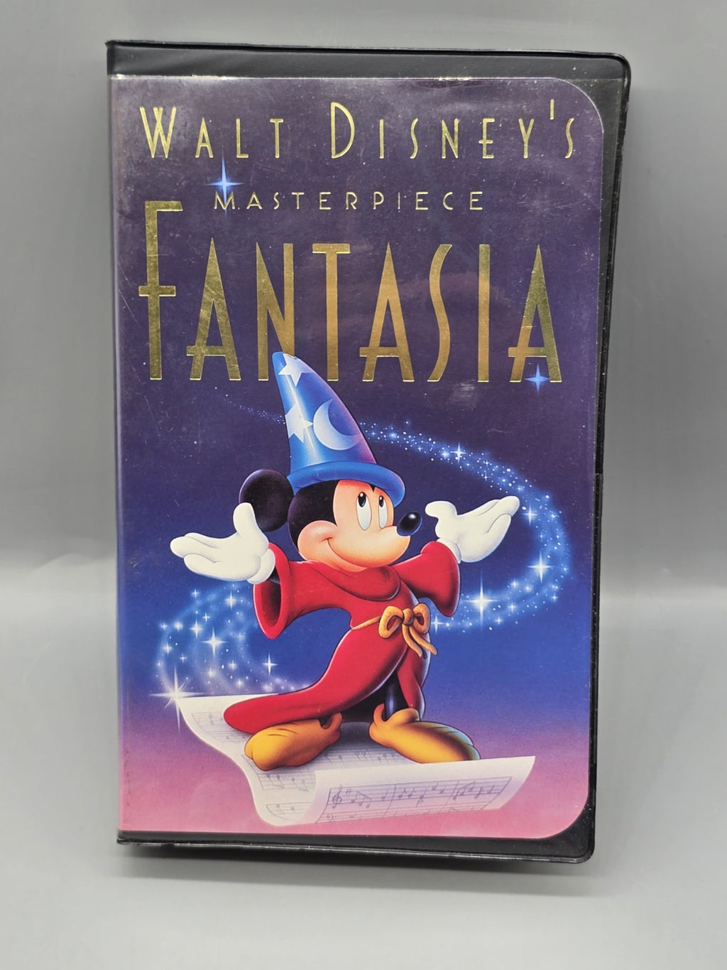 Disney Fantasia Masterpiece Collection VHS Black Diamond Sorcerer Mickey
