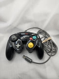 GameStop Black Wired Controller For Nintendo Wii Turbo Glossy Gamepad Console
