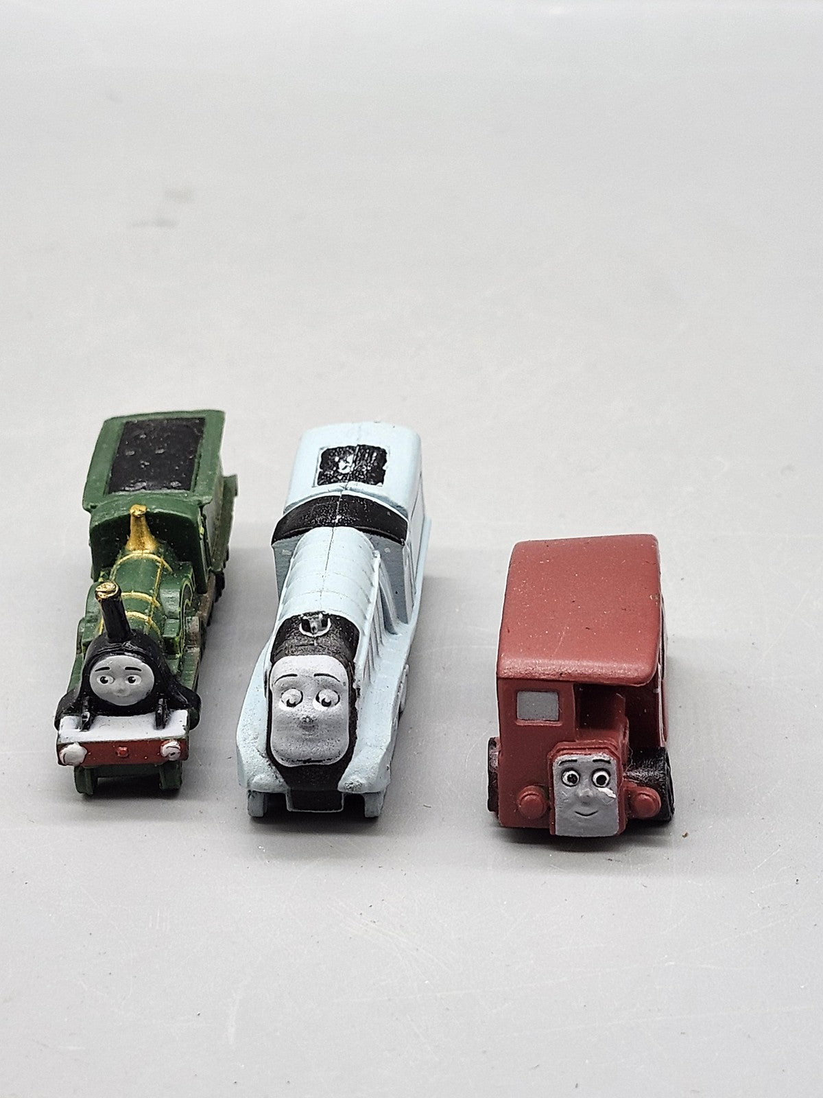 Thomas & Friends Train Car Lot 3pc Diecast Zamak Toy Engines Multicolor Loose