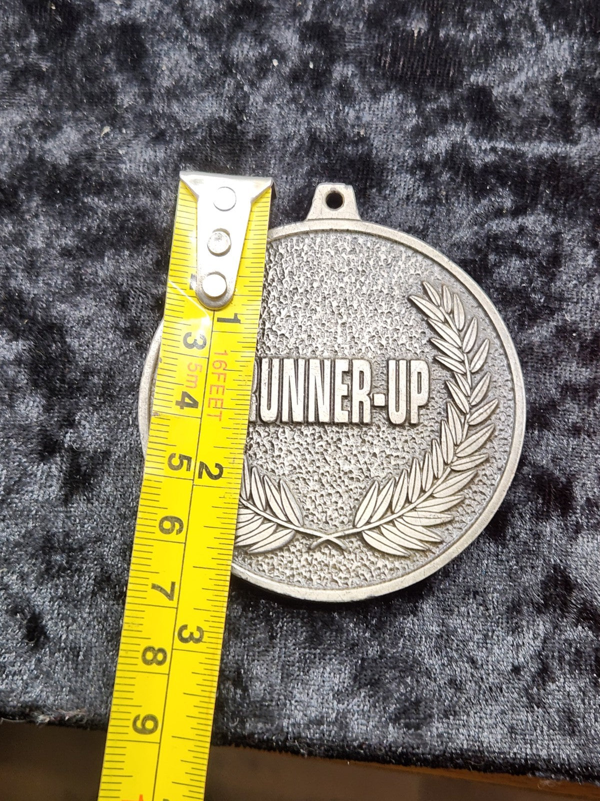 1999 Tony Simpkins Cup B&W NYJSL Runner-Up Medal 2.5” Soccer Award NY