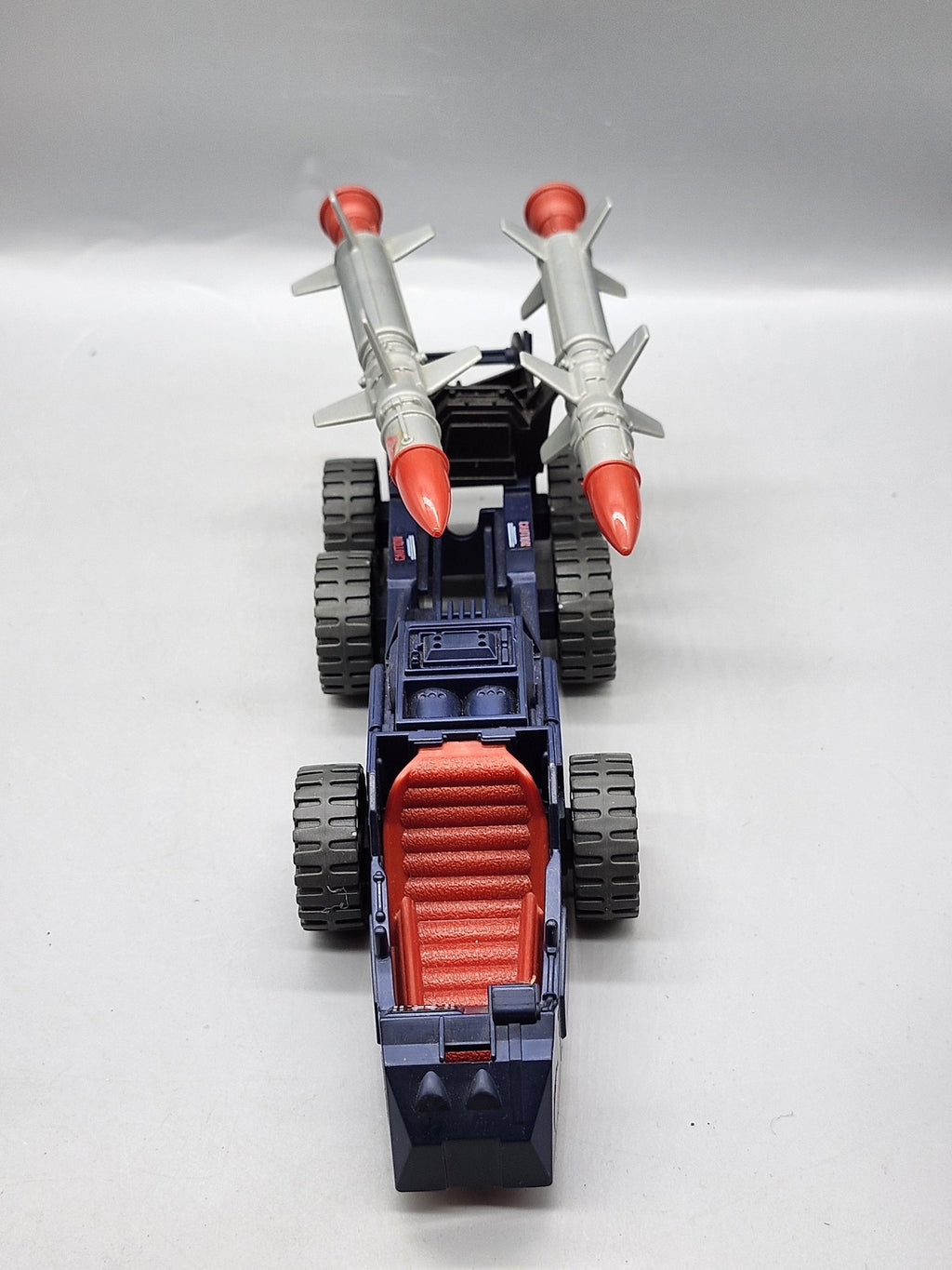 Vintage 1987 G.I. Joe Cobra Missile Truck Playset Hasbro Blue Toy Loose