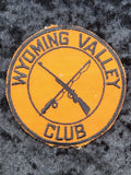 Vintage Wyoming Valley Club Patch Hunting Fishing Rifle Embroidered Patch