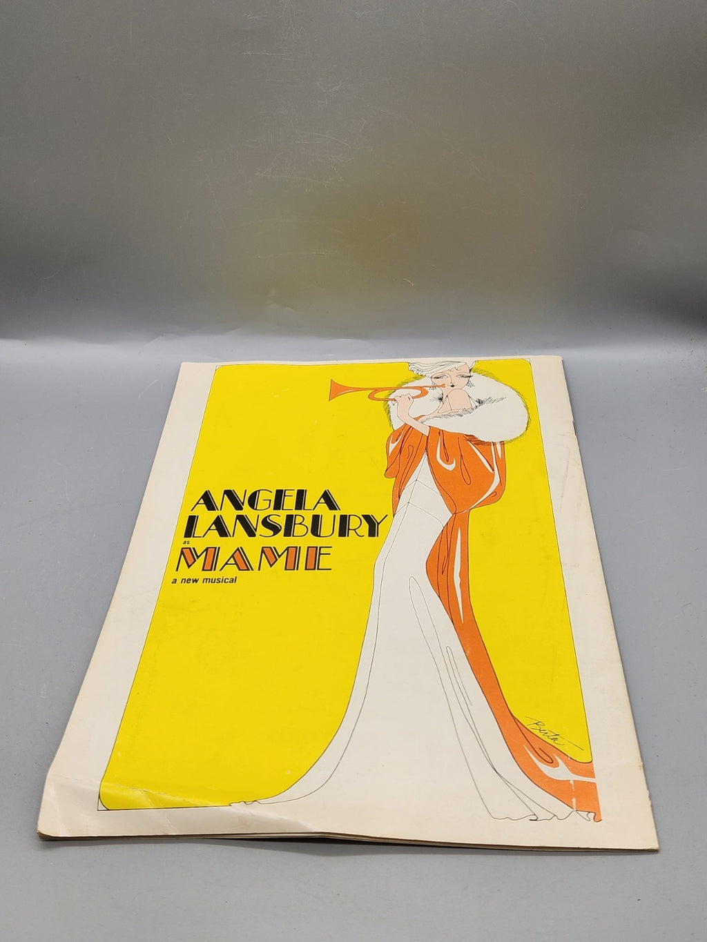 Vintage Angela Lansbury Mame Broadway Theater Program Original Cast Musical...
