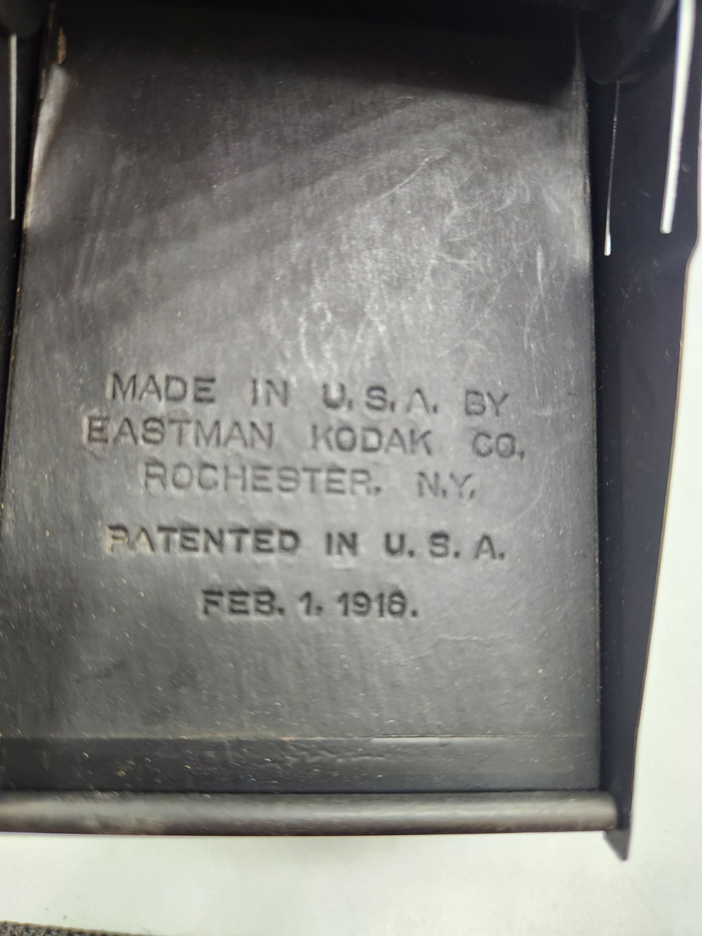 Vintage Kodak Brownie Box Camera Eastman Kodak Rochester NY Patented 1916