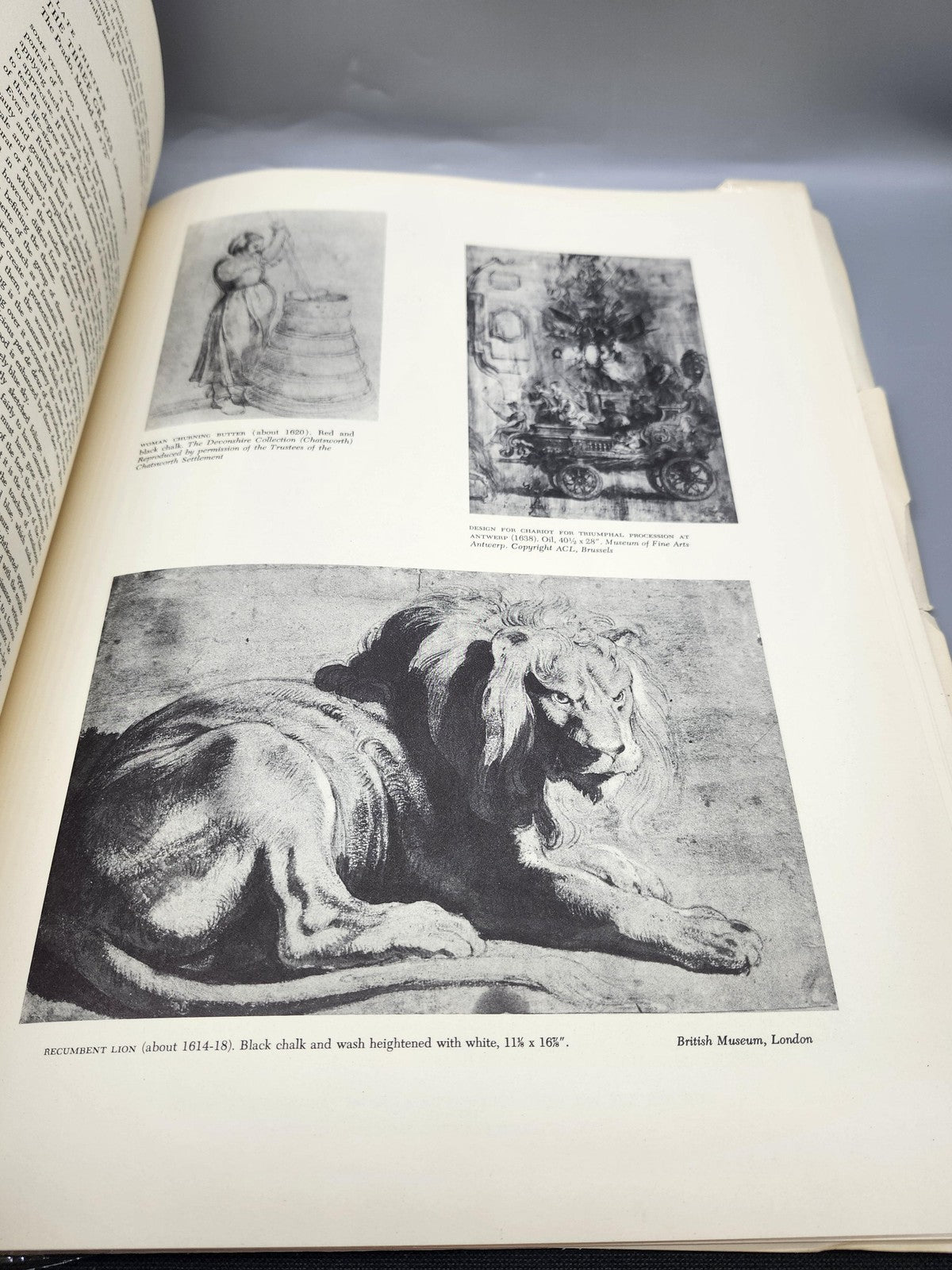 Vintage Rubens 16 Full Color Prints Julius S. Held Cream PB Art Book USA 1954