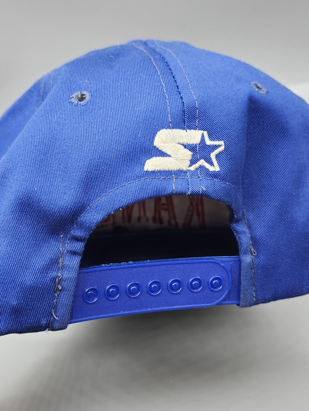 Vintage Starter Kansas Jayhawks Snapback Hat Made in Korea NCAA Cap