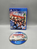 WWE 2K Battlegrounds PlayStation 4 PS4 Game T 2K NTSC-U/C 2020 Disc Blue Case