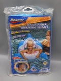 Vintage Banzai Snack Attack Shark Ring Inflatable Pool Float 42” Kids Swim Tube