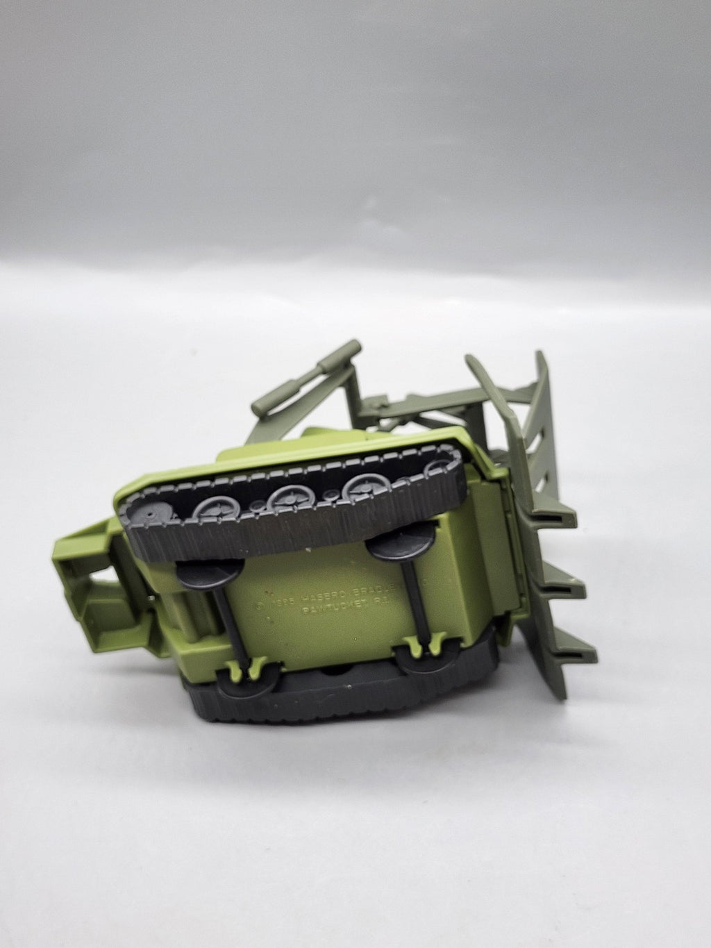 Vintage 1985 Hasbro G.I. Joe Bomb Disposal Car Plastic Toy Green Vehicle Loose