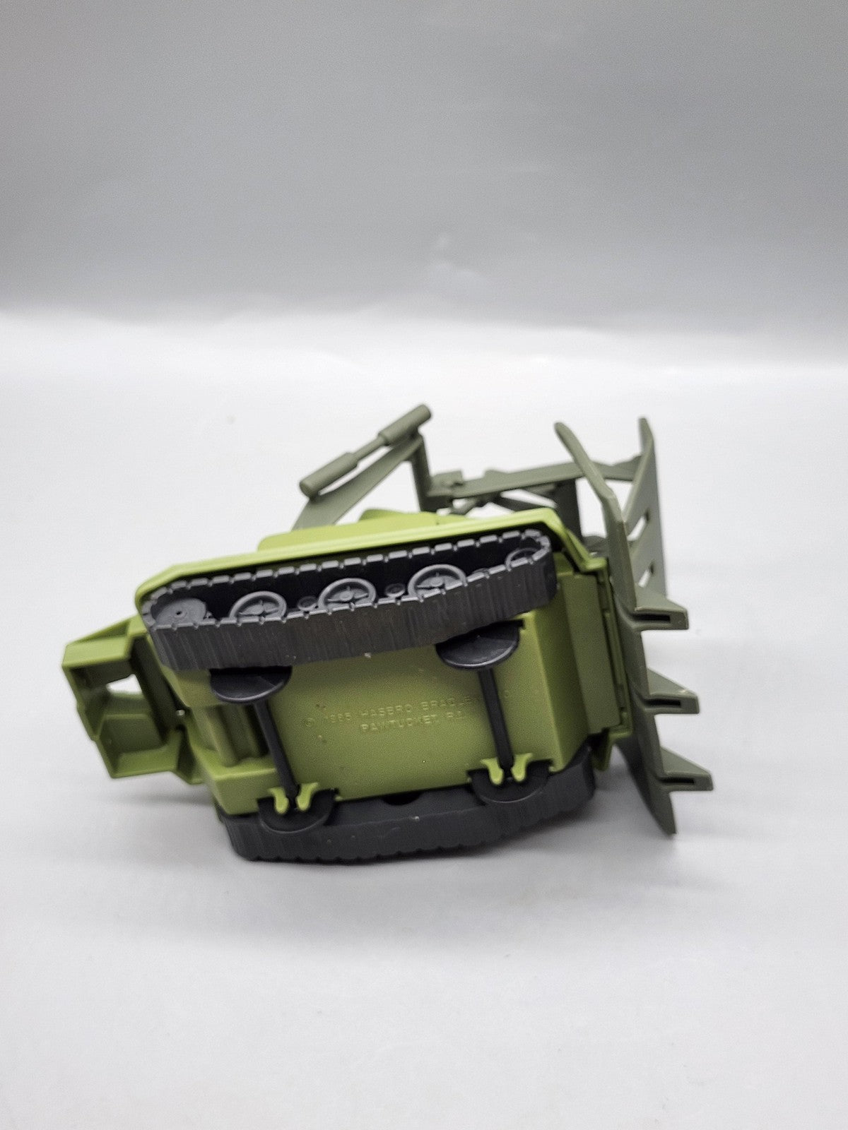 Vintage 1985 Hasbro G.I. Joe Bomb Disposal Car Plastic Toy Green Vehicle Loose