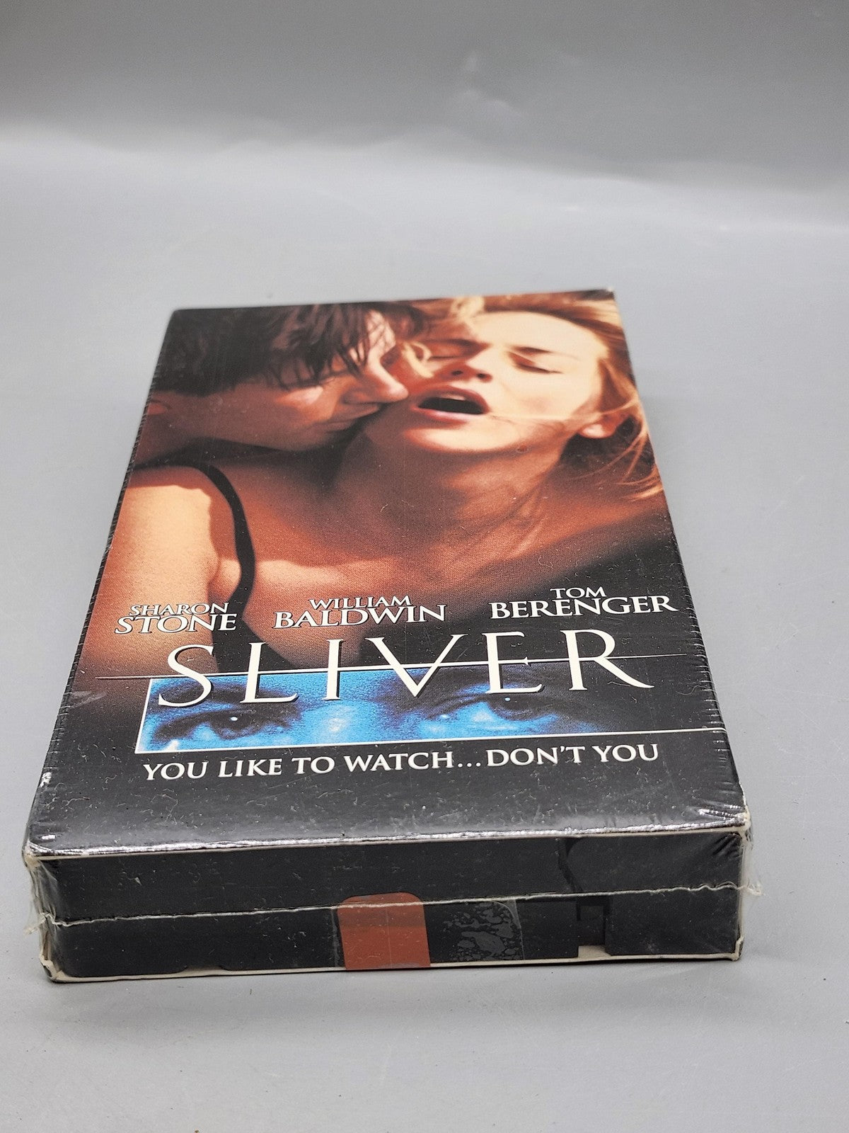 Vintage Sliver VHS Tape 1993 Paramount Erotic Thriller R NTSC USA Movie ER