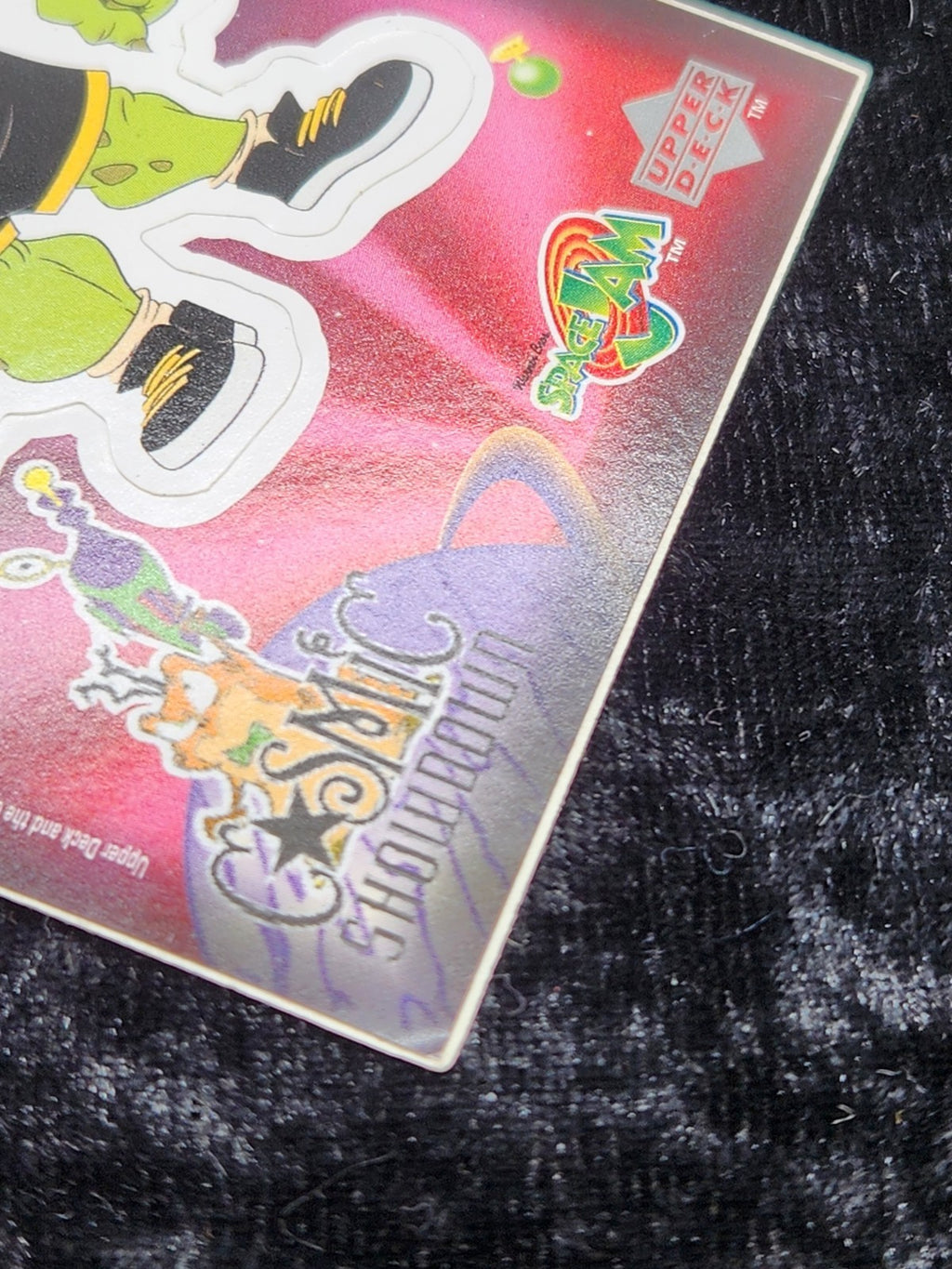 1997 Upper Deck Space Jam Cosmic Showdown CS24 Blanko Sticker Card Monstars