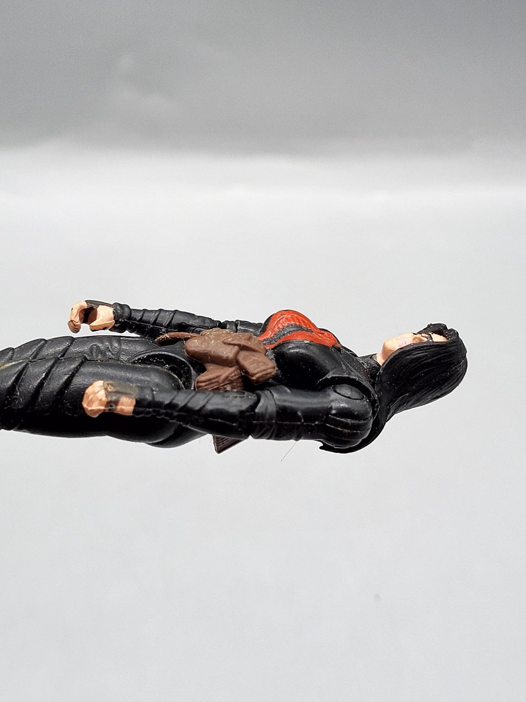 G.I. Joe Baroness Action Figure Hasbro Cobra 1:18 Black Plastic Toy Loose
