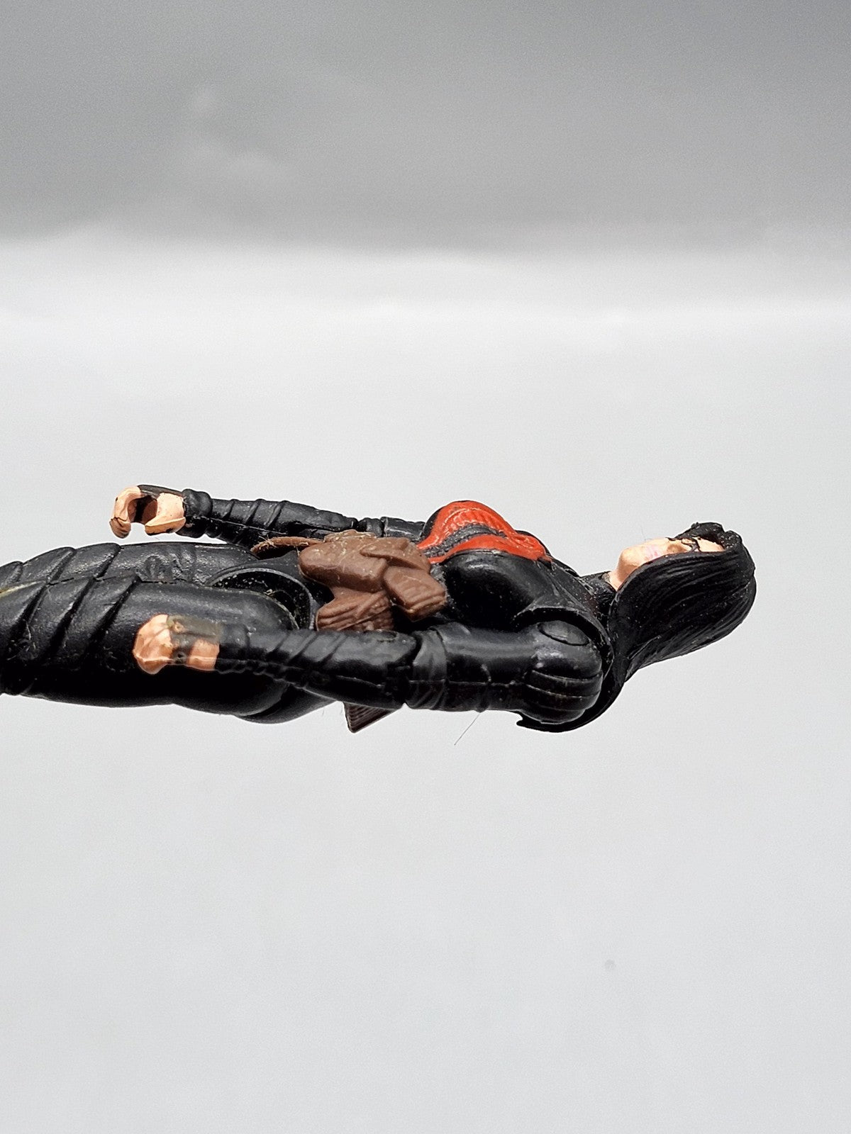 G.I. Joe Baroness Action Figure Hasbro Cobra 1:18 Black Plastic Toy Loose