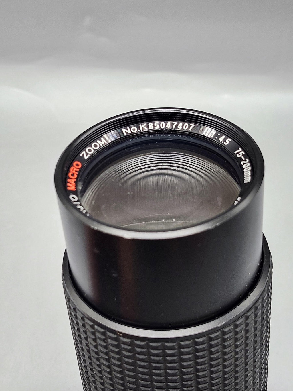 Vintage TOU/FIVE STAR 75-200mm F/4.5 MC Auto Macro Zoom Lens Pentax K Japan