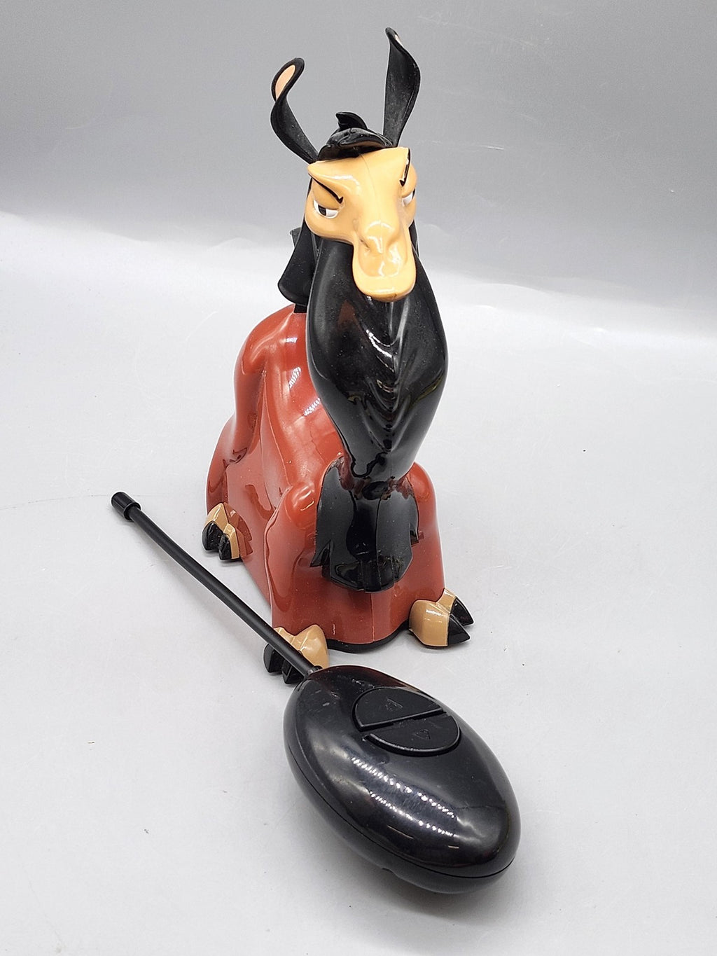 Vintage Disney Emperor's New Groove Kuzco Llama Remote Toy Brown Loose