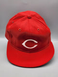 Vintage Cincinnati Reds Hat Cap Fitted MLB Baseball 6 7/8 Red New Era Mens 90s
