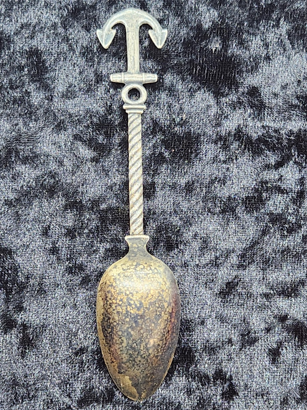 Vintage Rogers 1893 World's Fair Chicago IL Souvenir Spoon Small Silver Tone