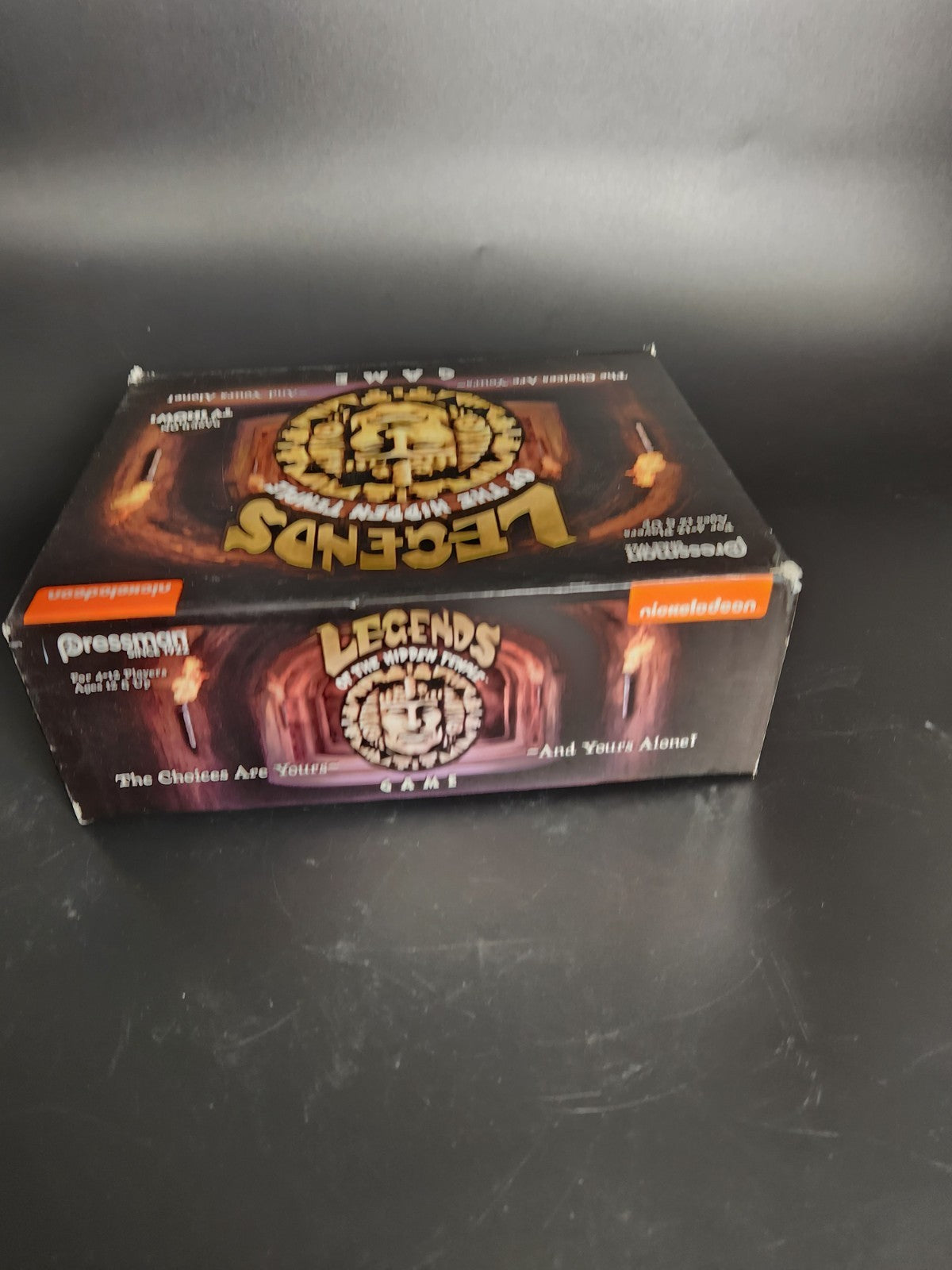 Nickelodeon Legends of the Hidden Temple Board Game Pressman 2017 Complete