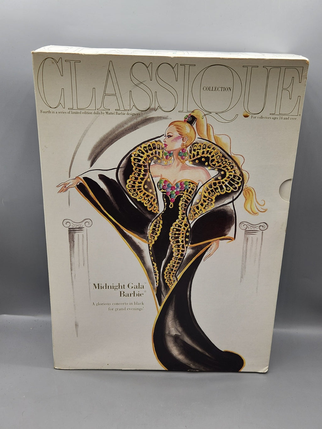 1996 Barbie Classique Collection Midnight Gala Barbie Limited Edition Mattel...