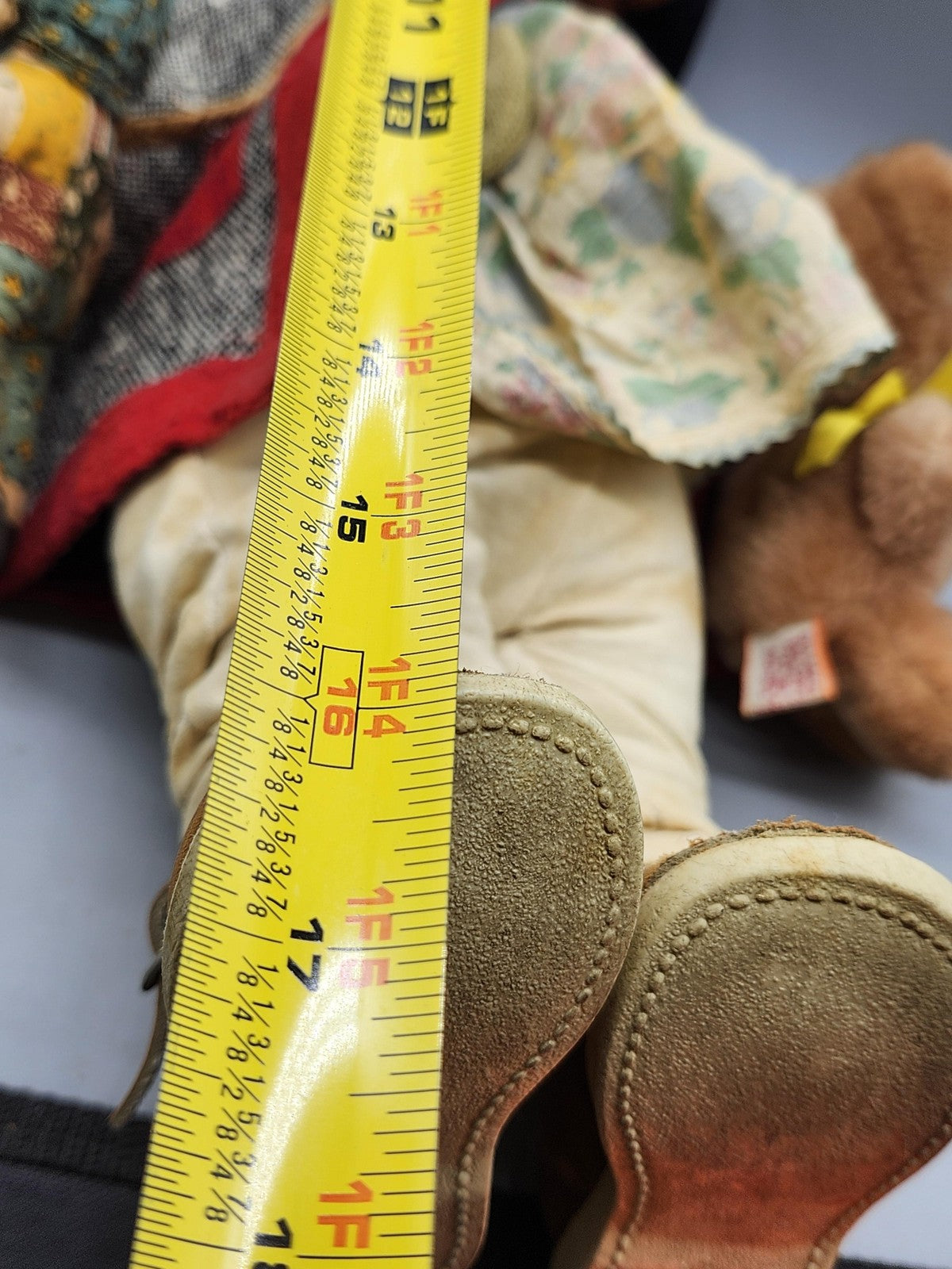 Vintage Boyds Bears Brown Teddy Bear Medium Dressed Plush Stuffed Toy Doll