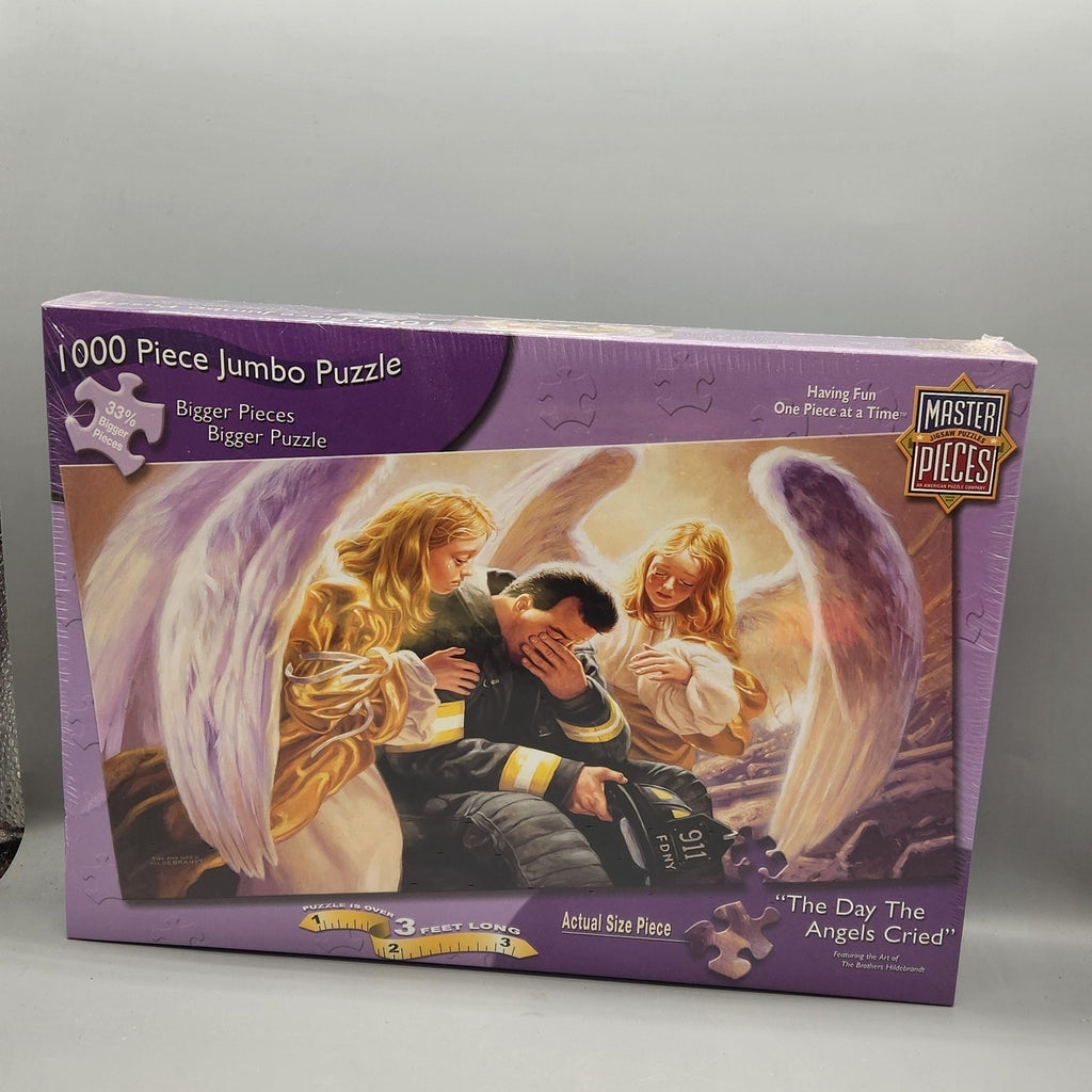 MasterPieces The Day The Angels Cried 1000 Piece Jumbo Puzzle New Sealed Purple