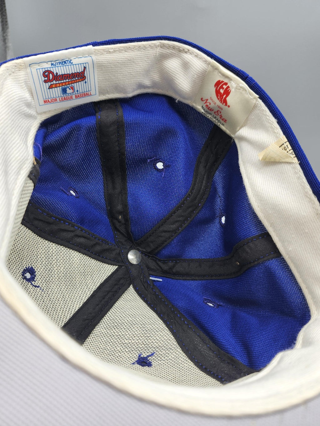 Vintage Toronto Blue Jays Hat Cap Fitted Mens 6 7/8 MLB Baseball Diamond New Era