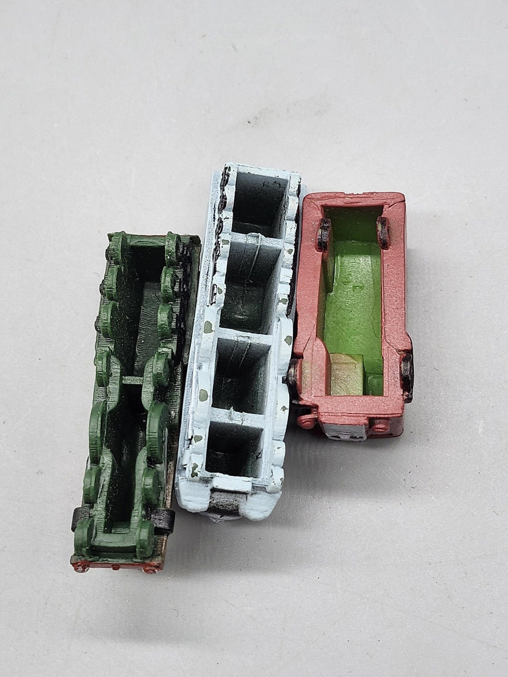 Thomas & Friends Train Car Lot 3pc Diecast Zamak Toy Engines Multicolor Loose