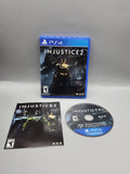 Injustice 2 PlayStation 4 PS4 Game T Warner Bros. NTSC-U/C 2017 Disc Manual