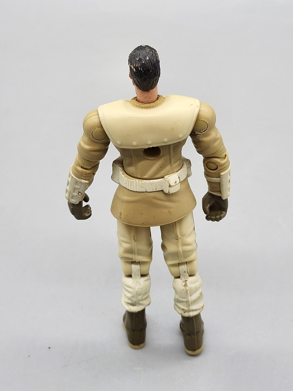 Vintage G.I. Joe Soldier Action Figure Hasbro 1:18 Beige Plastic Toy Loose