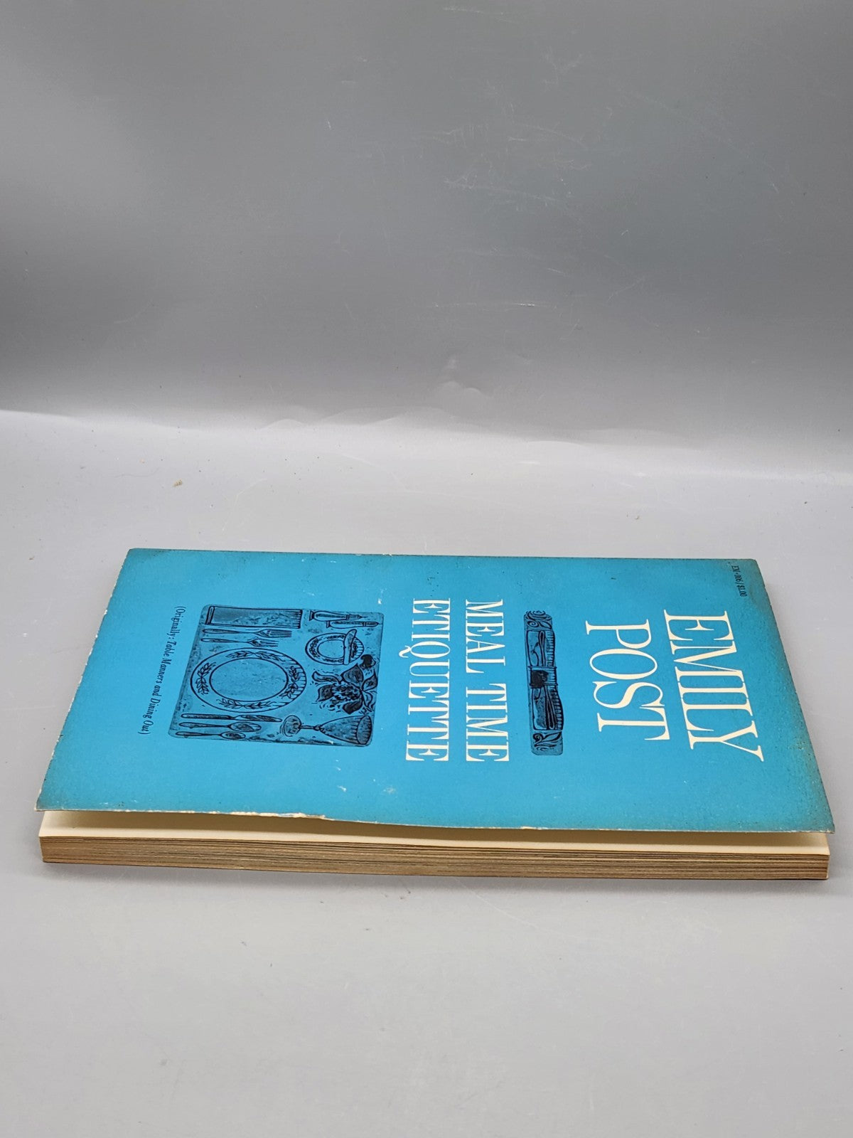 Vintage Emily Post Meal Time Etiquette Paperback Pocket Book Table Manners