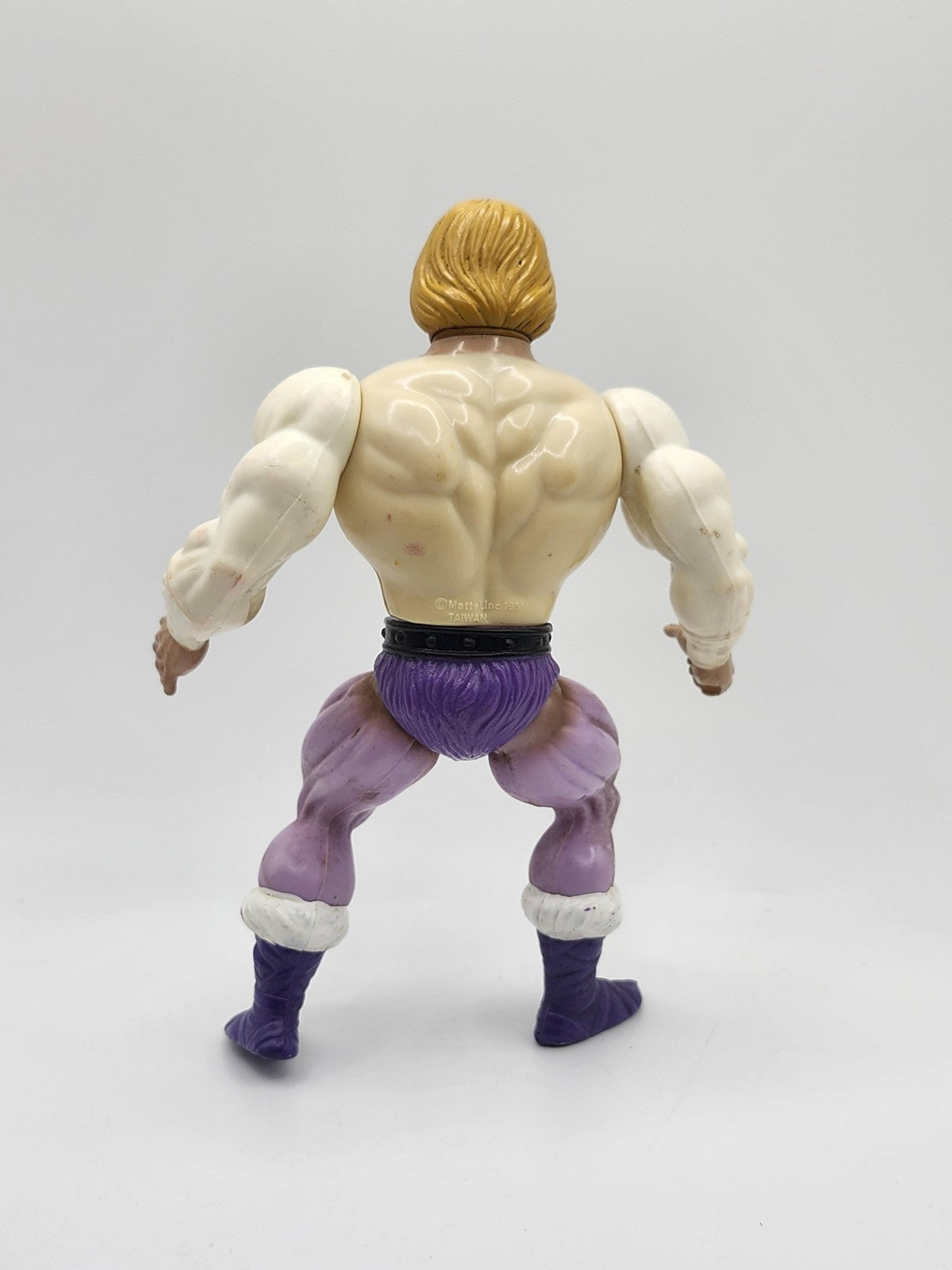 Vintage Masters Of Universe Prince Adam Action Figure Mattel Loose Purple 1981