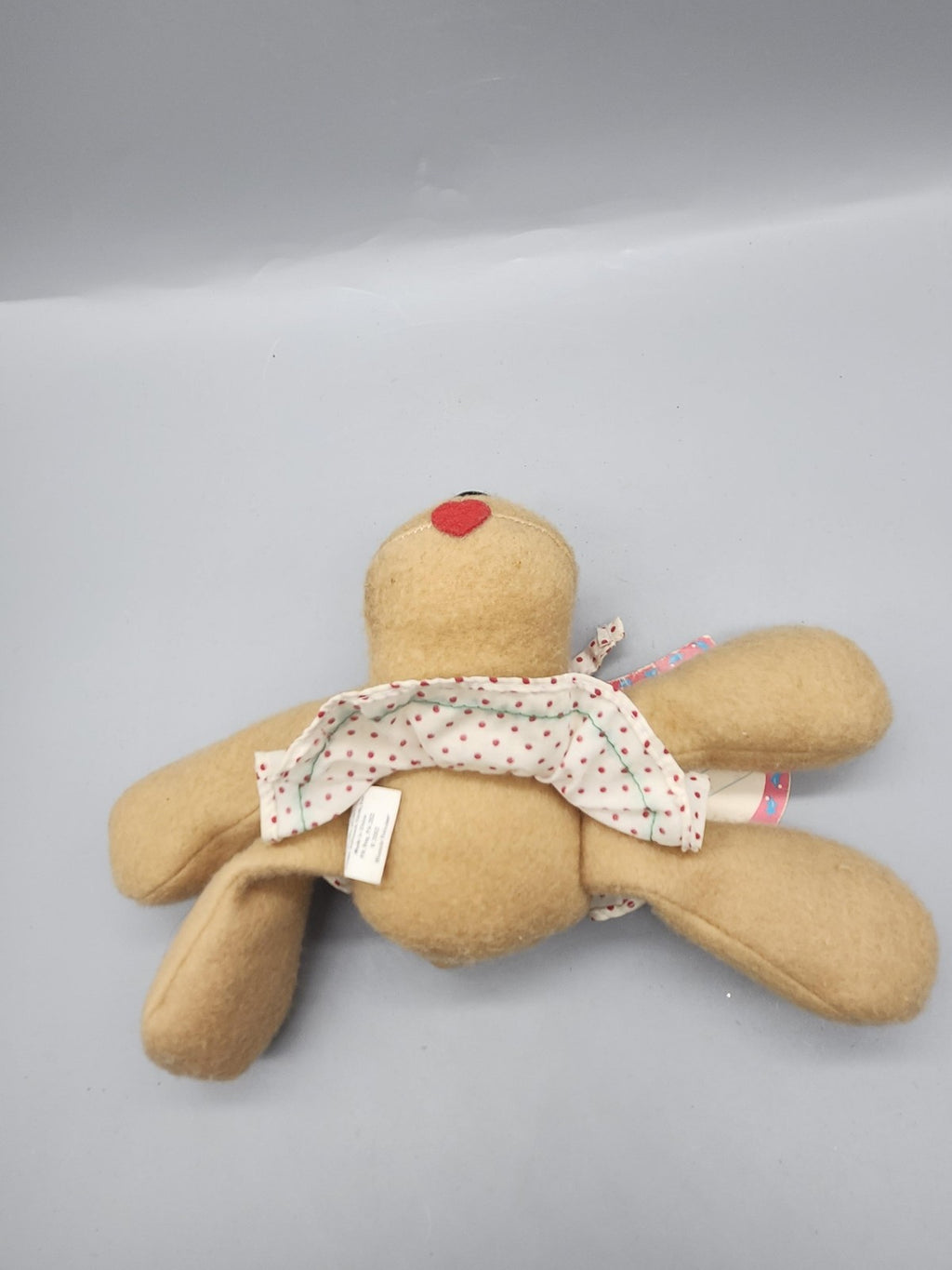 Pound Puppies Brown Christmas Reindeer Dog Plush Stuffed Animal Small Bow Cute