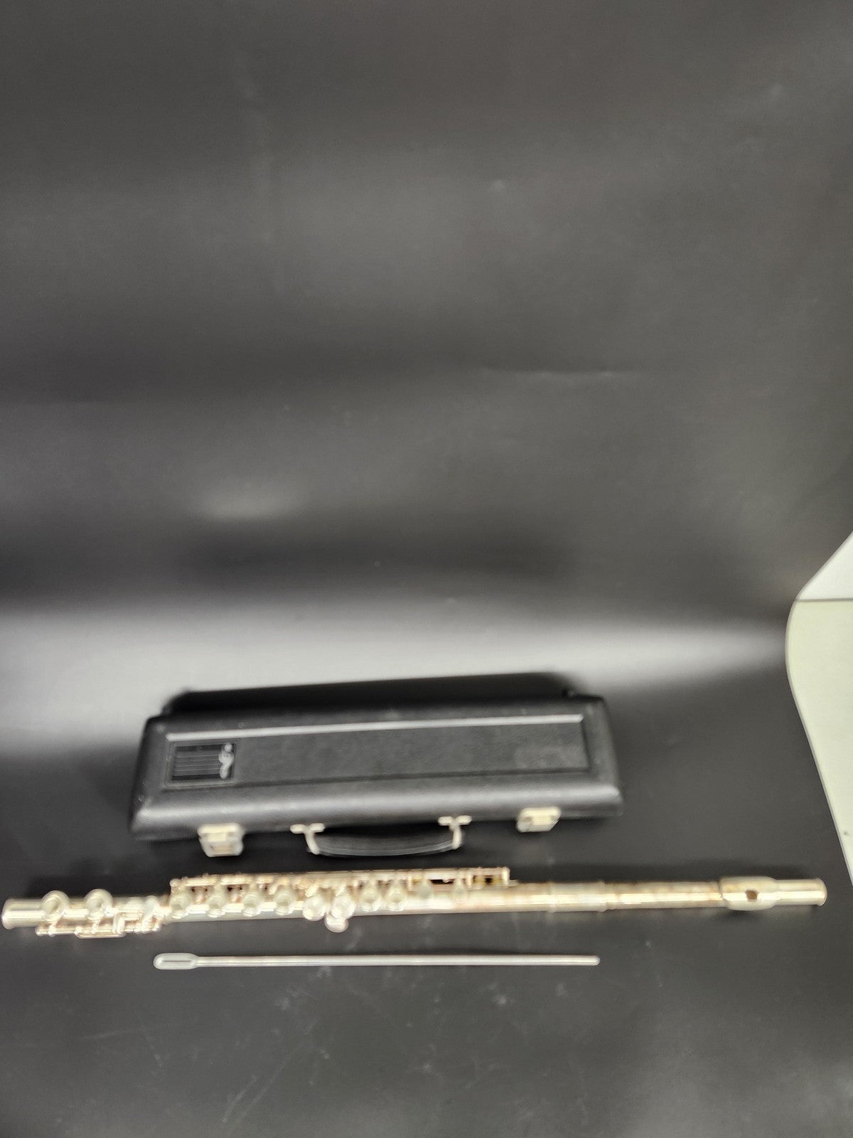 Blessing C Concert Student Flute Silver Closed Hole Straight Headjoint Case USA