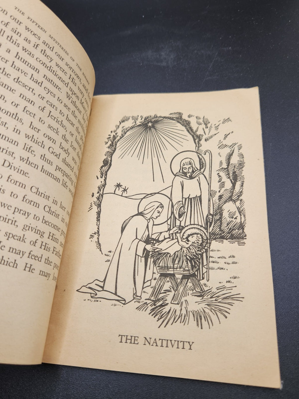 Vintage The Fifteen Mysteries Of The Rosary Bishop Fulton J Sheen