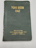 1942 Vintage Planner Straight Out Of WWII Era Geneva NY Advertising Piece