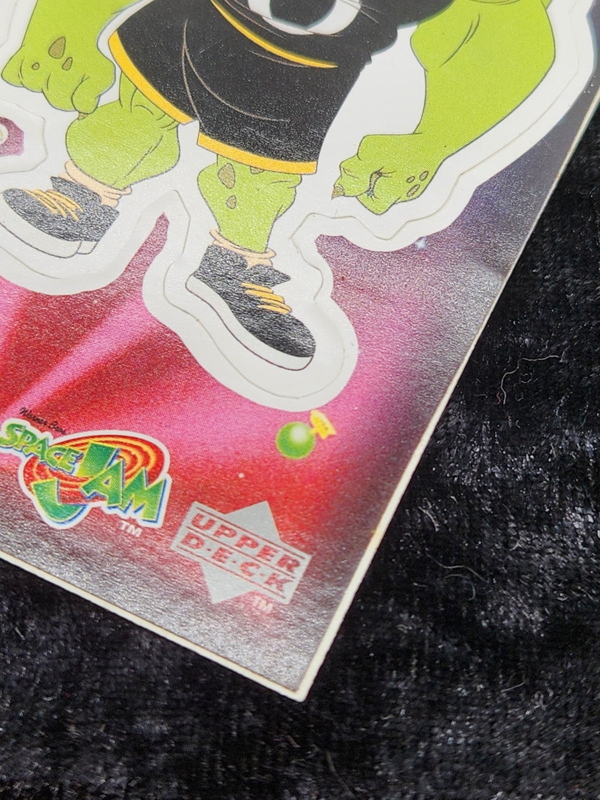 1997 Upper Deck Space Jam Cosmic Showdown CS24 Blanko Sticker Card Monstars