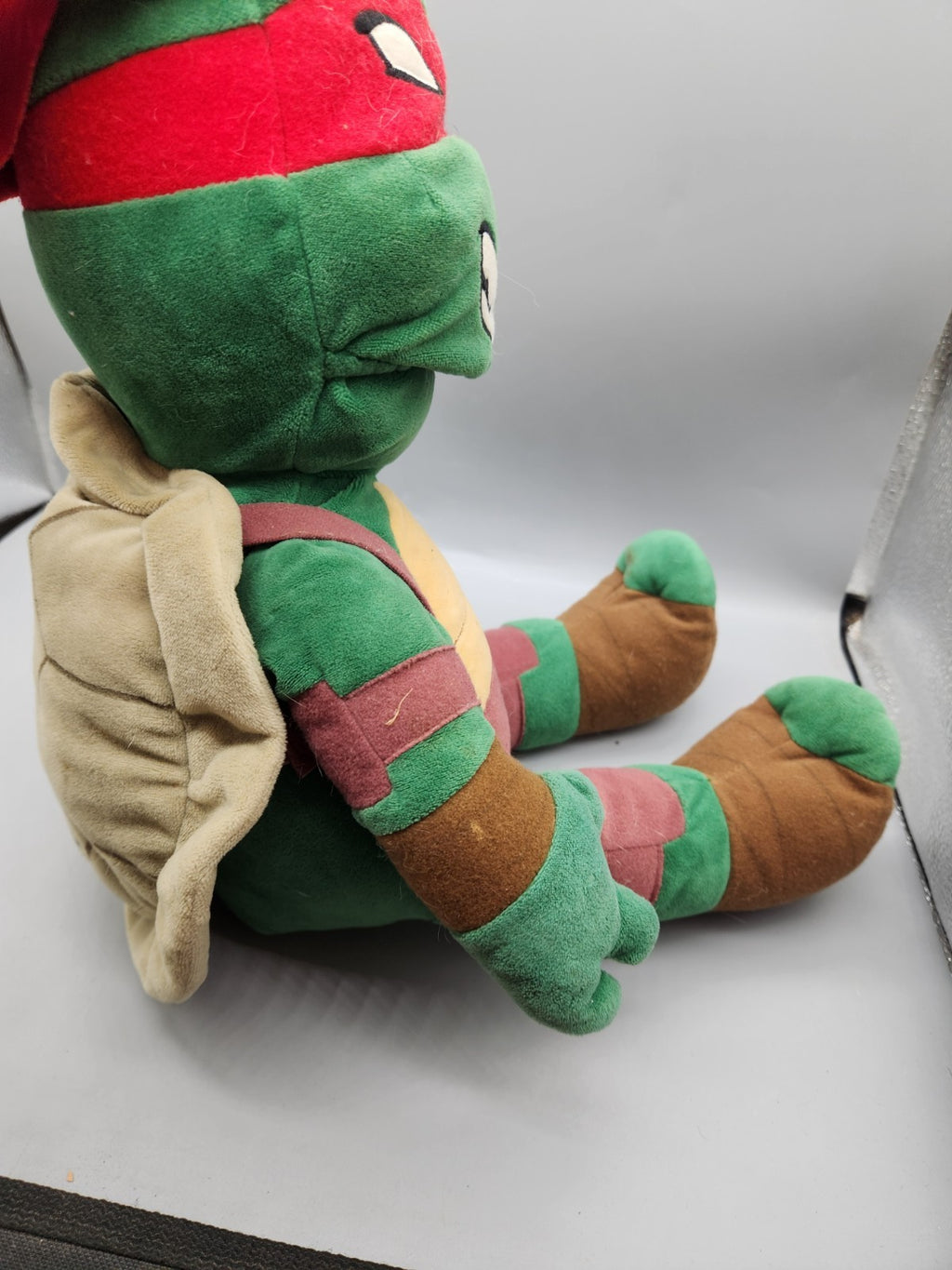 Vintage Build-A-Bear Teenage Mutant Ninja Turtles Raphael Plush TMNT 16” Stuffed