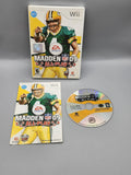 Madden NFL 09 All-Play Nintendo Wii Game CIB EA Sports NTSC-U/C 2008 E