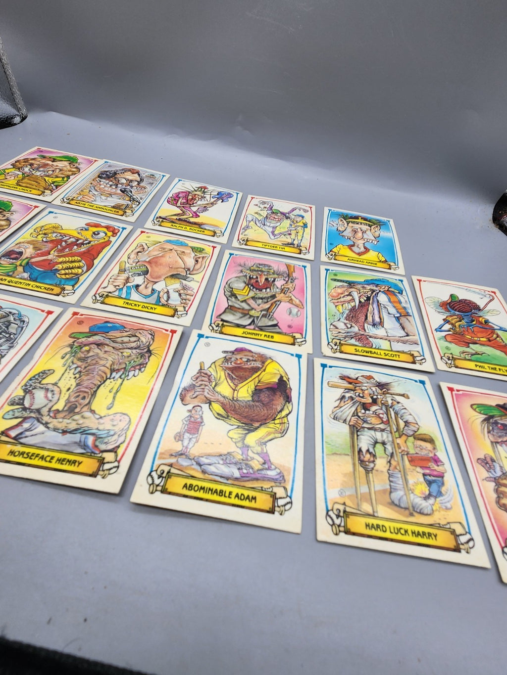 Retro Garbage Pail Kids Trading Card Bundle – Sports & Oddball Character Mix...