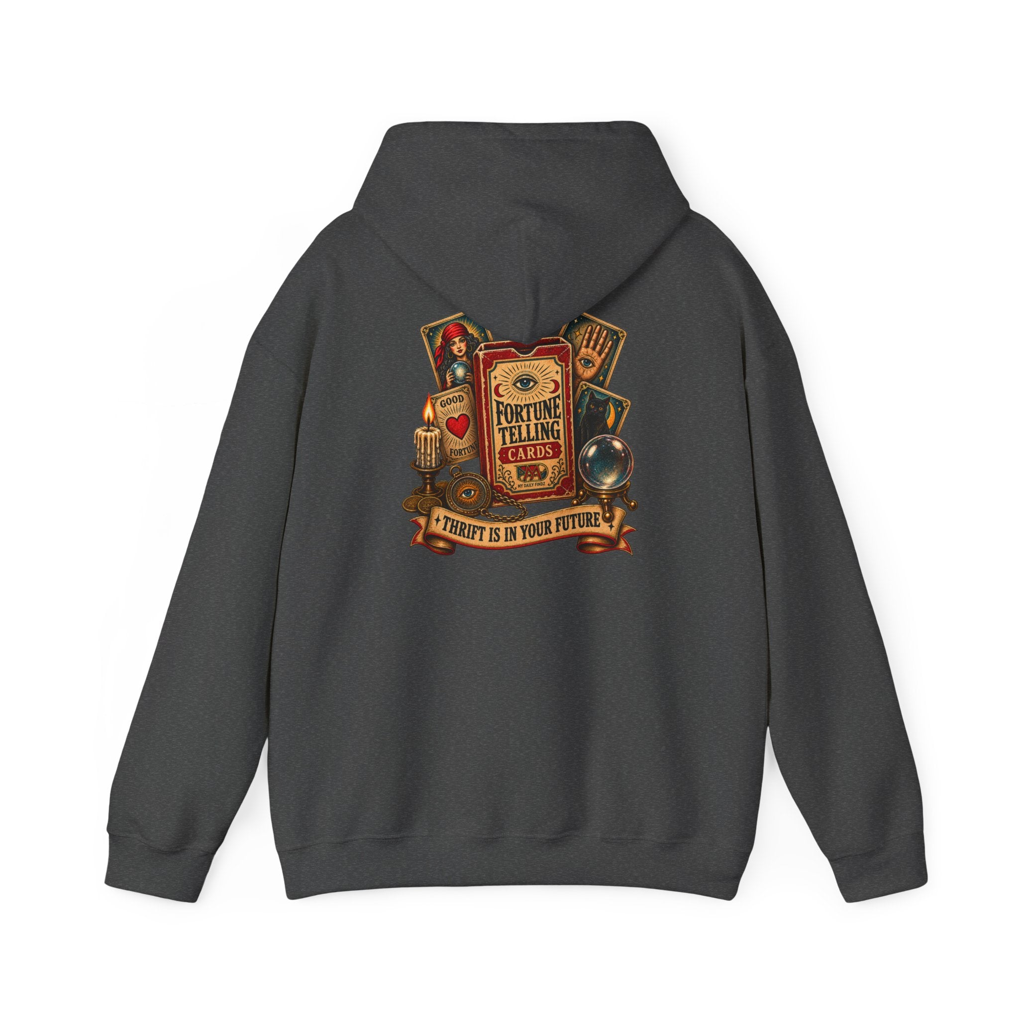 Thrift Is in Your Future - Mens Heavy Blend™ Hooded Sweatshirt 005