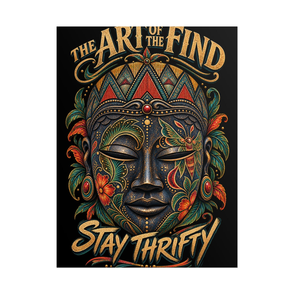 The Art of the Find – Stay Thrifty Poster 002
