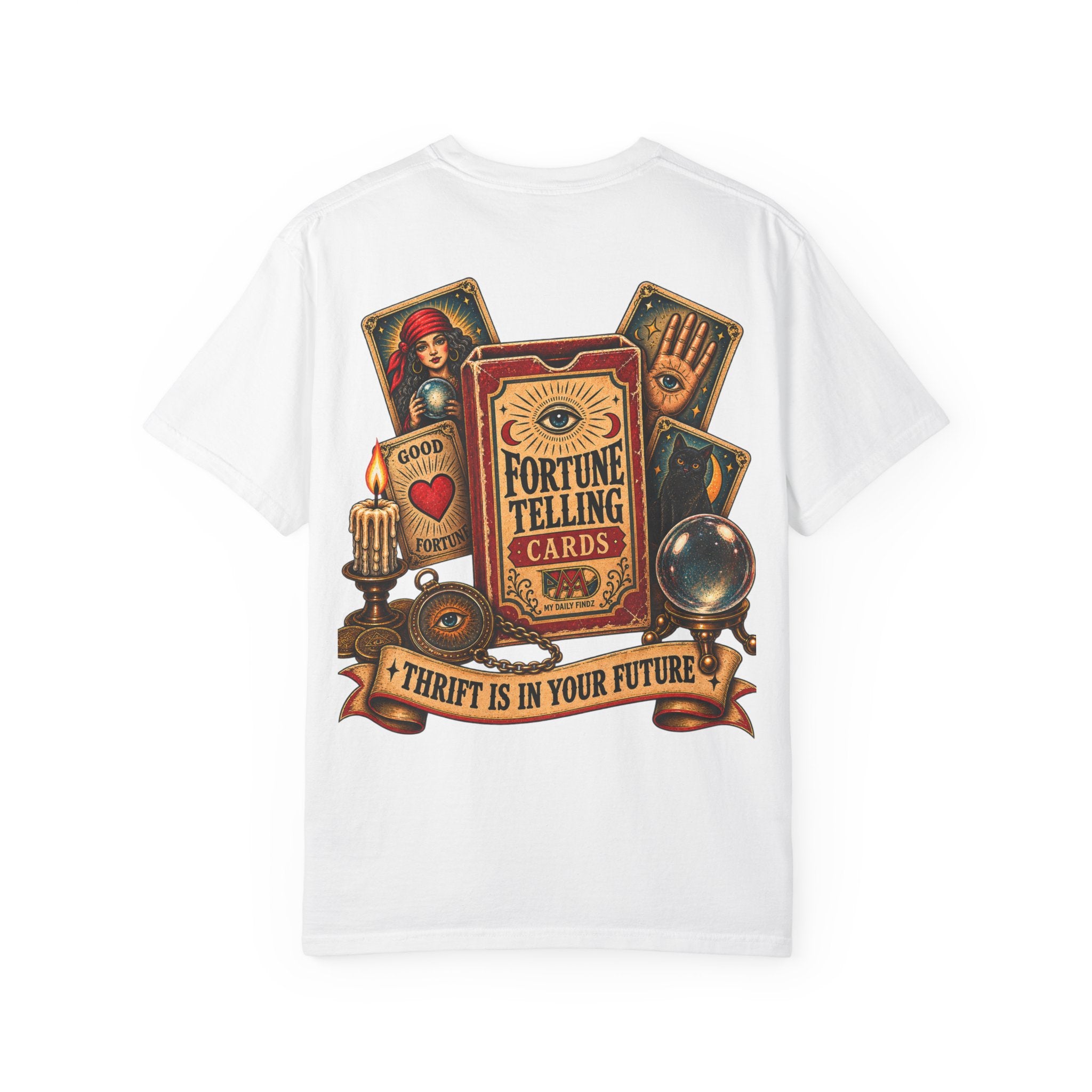 Thrift is In Your Future - Mens  Garment-Dyed T-shirt 005