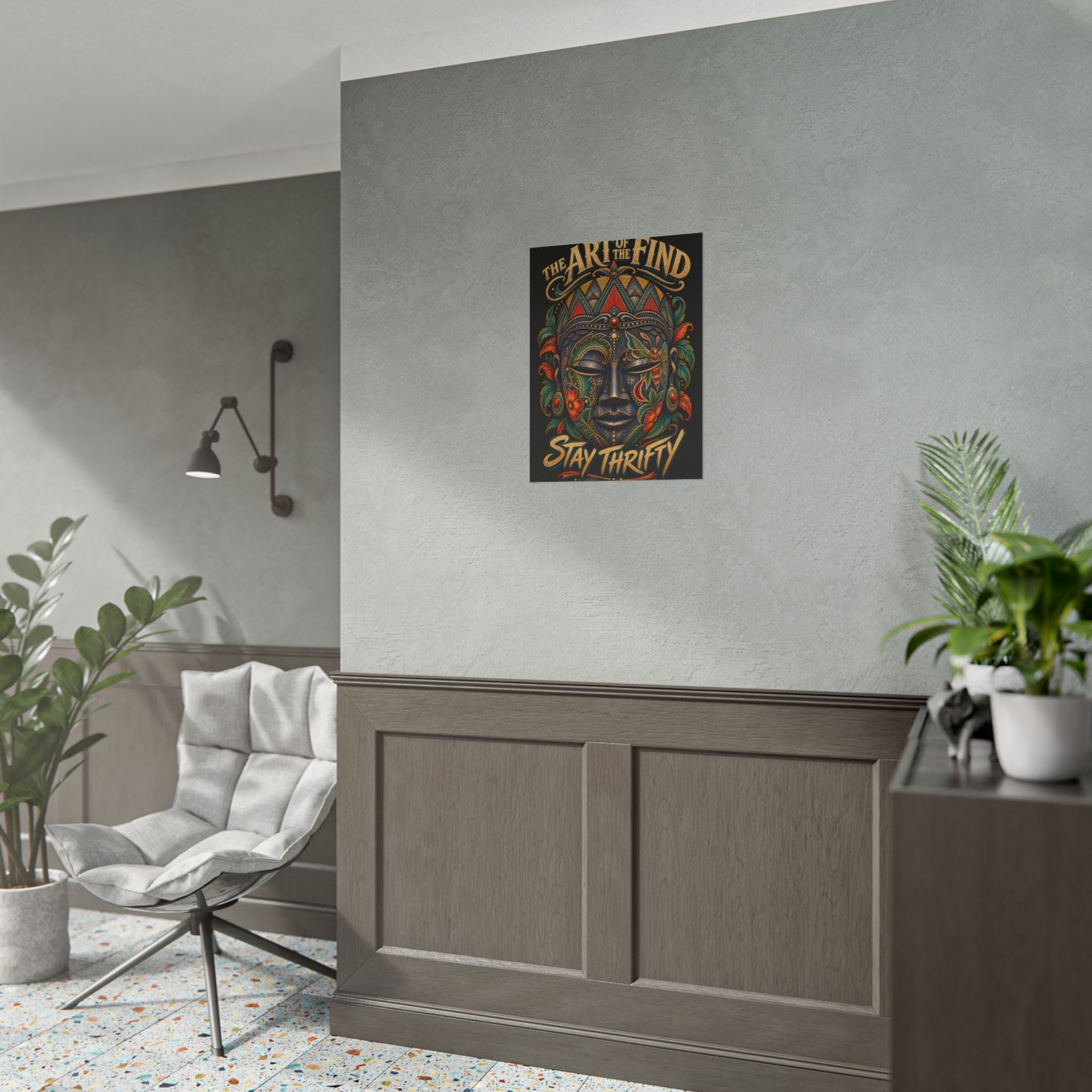 The Art of the Find – Stay Thrifty Poster 002