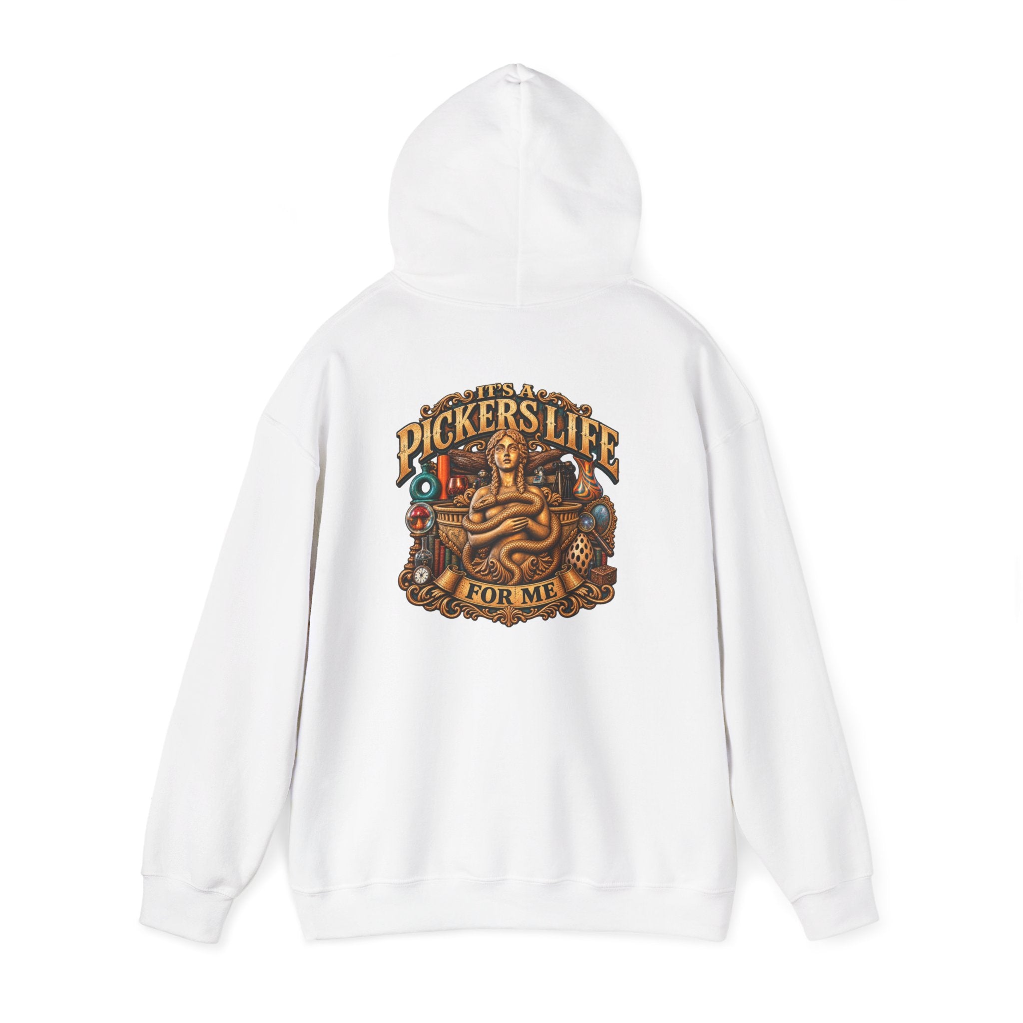 Its a Pickers Life For Me - Mens Heavy Blend™ Hooded Sweatshirt Unisex Womens 006