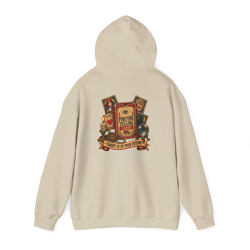 Thrift Is In Yourself Future - Womens Heavy Blend™ Hooded Sweatshirt Wts 005