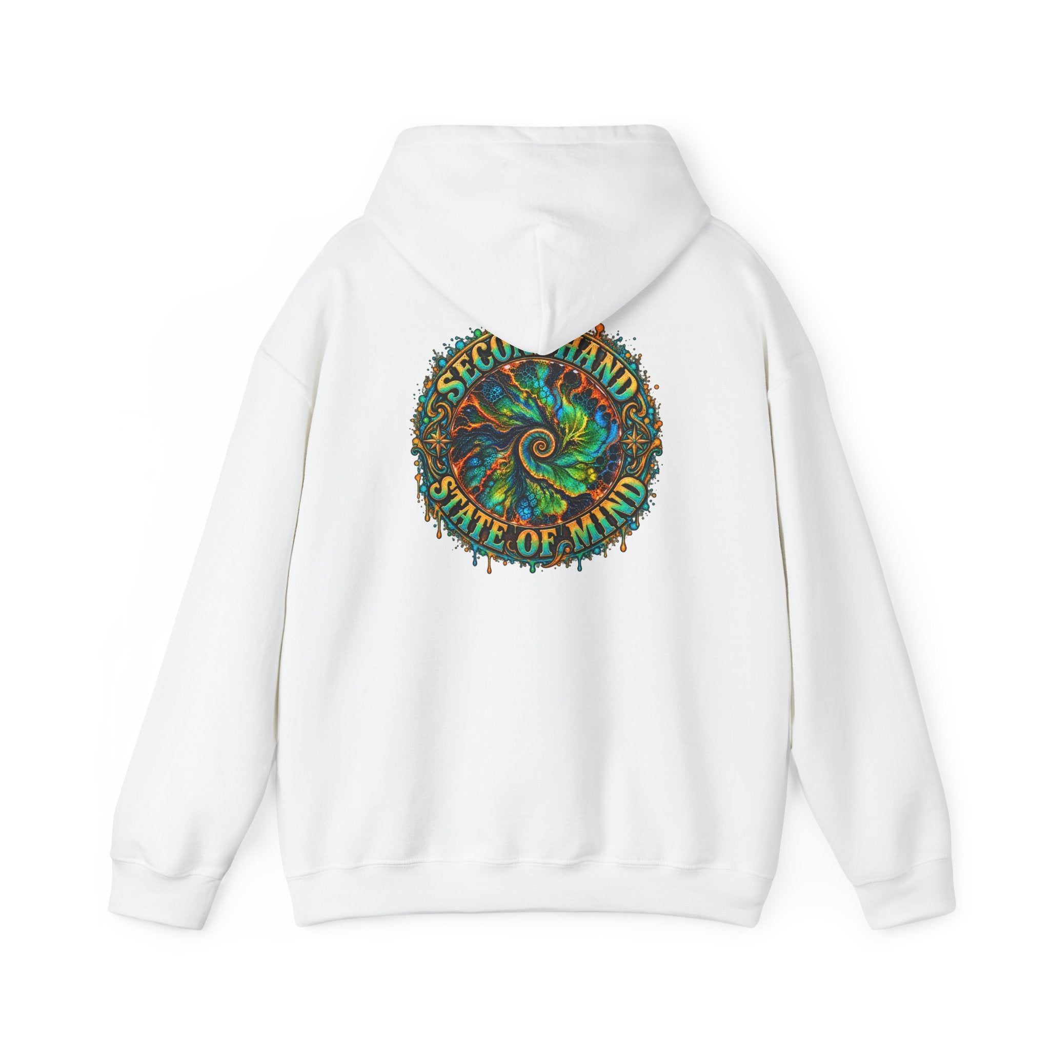 Secondhand State Of Mind- Unisex Heavy Blend™ Hooded Sweatshirt Mens , Womens 007
